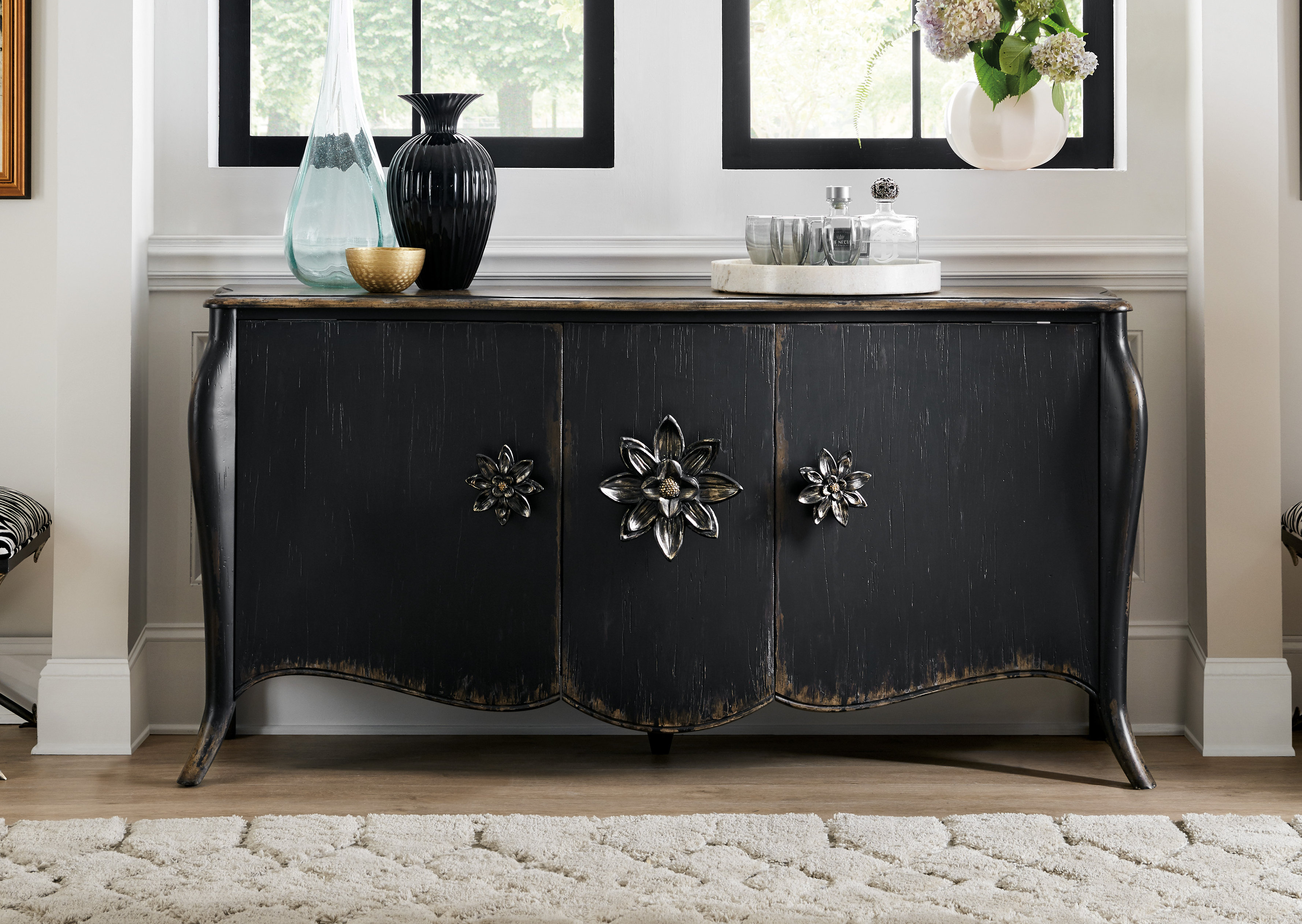 Hooker Furniture Sanctuary 2 73 Wide Sideboard Reviews Wayfair